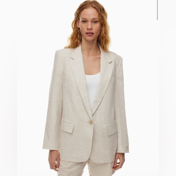 Aritzia Jackets & Blazers - Aritzia Wilfred CruiseLinen™ Generation Blazer
